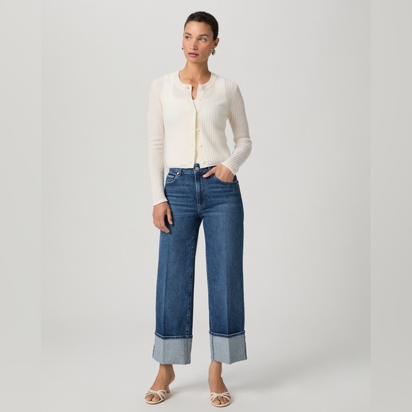 PAIGE Denim - PAIGE Dark Blue Flare Jeans